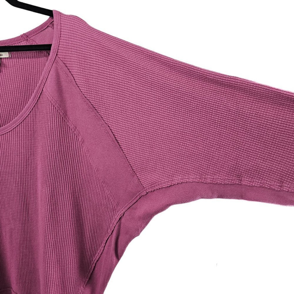 Free People Santa Clara Oversized Thermal Top - Picture 6 of 12